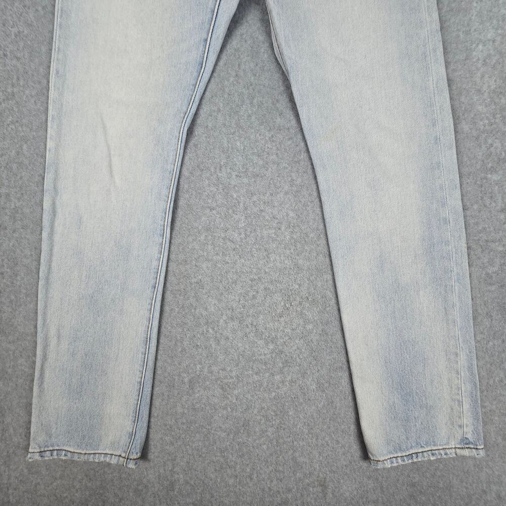 Levi's 501 Mens 28x31 Original Light Wash Button Fly Jeans - Picture 9 of 16